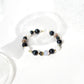 For Confidene and Sucess Women's Beaded Bracelet Blue Tiger Eye, Blue Lace Agate and Selenite